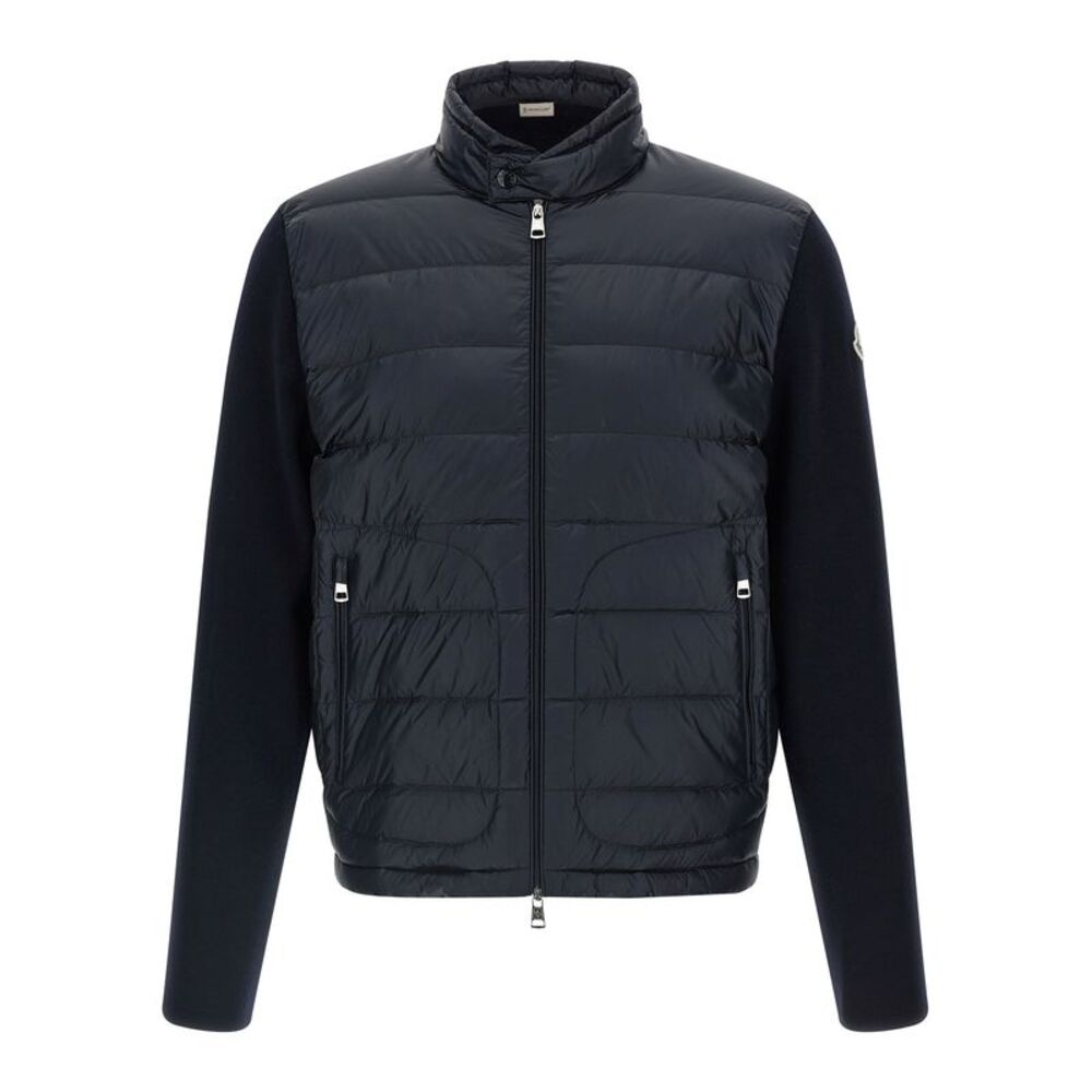 Moncler Blue Polyamide Men's Cardigan